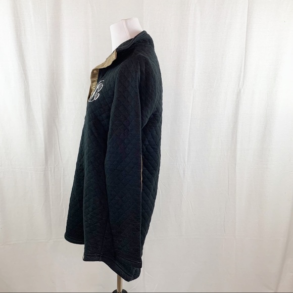 Marley Lilly monogram MLS quilted tunic sweatshirt NWT - Picture 7 of 15